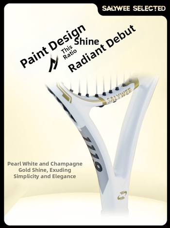 „SALYWEE“ anglies pluošto teniso raketė, amortizuojanti smūgius, nesisukanti, skirta profesionaliems varžybų sportams vyrams ir moterims, išpardavimas užsienyje.