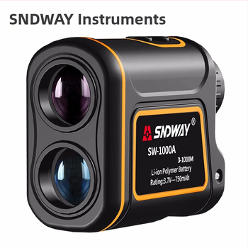 SNDWAY SW-1000A tālmērs Rokas lāzera tālmērs Teleskops tālmērs Litija akumulators