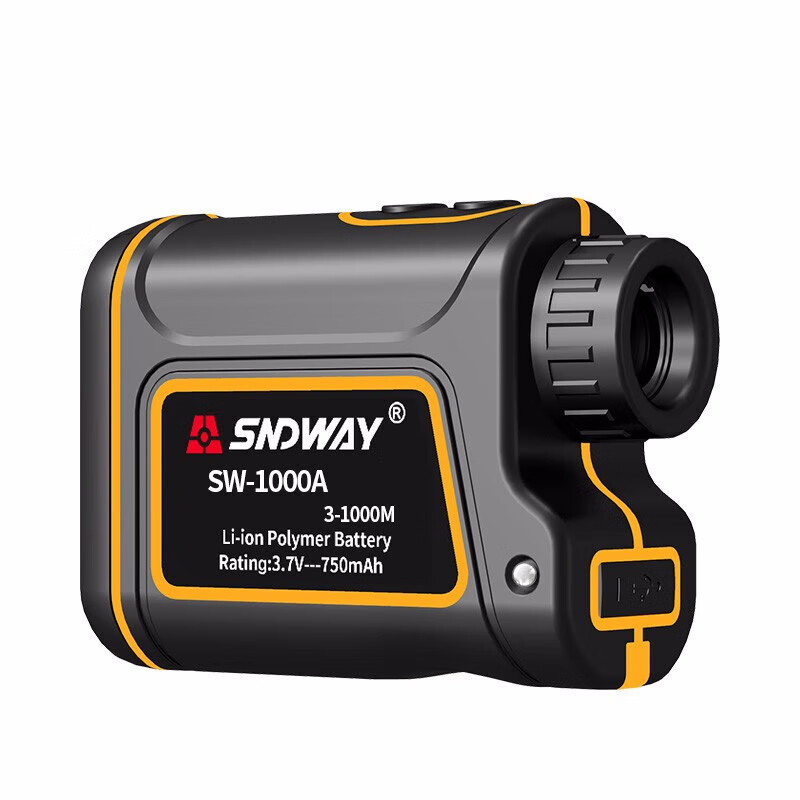 SNDWAY SW-1000A tālmērs Rokas lāzera tālmērs Teleskops tālmērs Litija akumulators