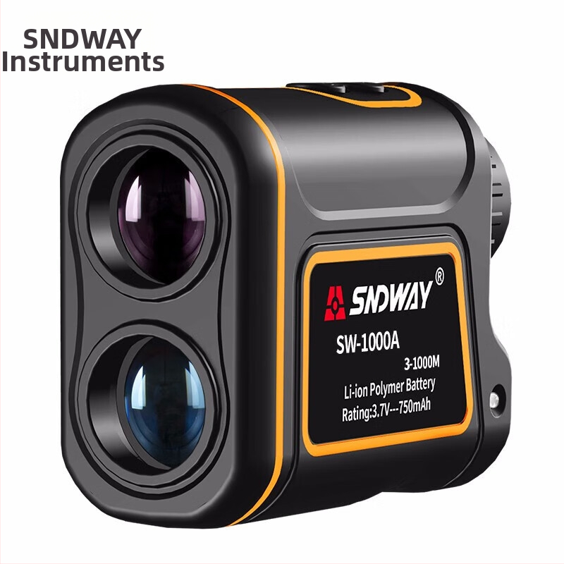 SNDWAY SW-1000A tālmērs Rokas lāzera tālmērs Teleskops tālmērs Litija akumulators