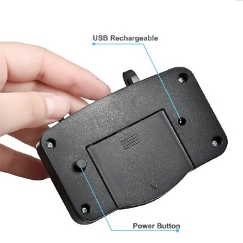 σε απόθεμα λάμπα κεφαλής οικιακής χρήσης επαναφορτιζόμενη λάμπα κεφαλής με κλιπ, επαναφορτιζόμενη/μπαταρίας 11LED