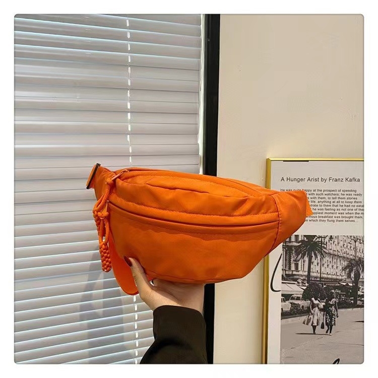 Melltáska Női Ins Super Cool Nagy Kapacitású Crossbody Táska Alkalmi Japán Stílusú Diák Válltáska Könnyű Sport Deréktáska