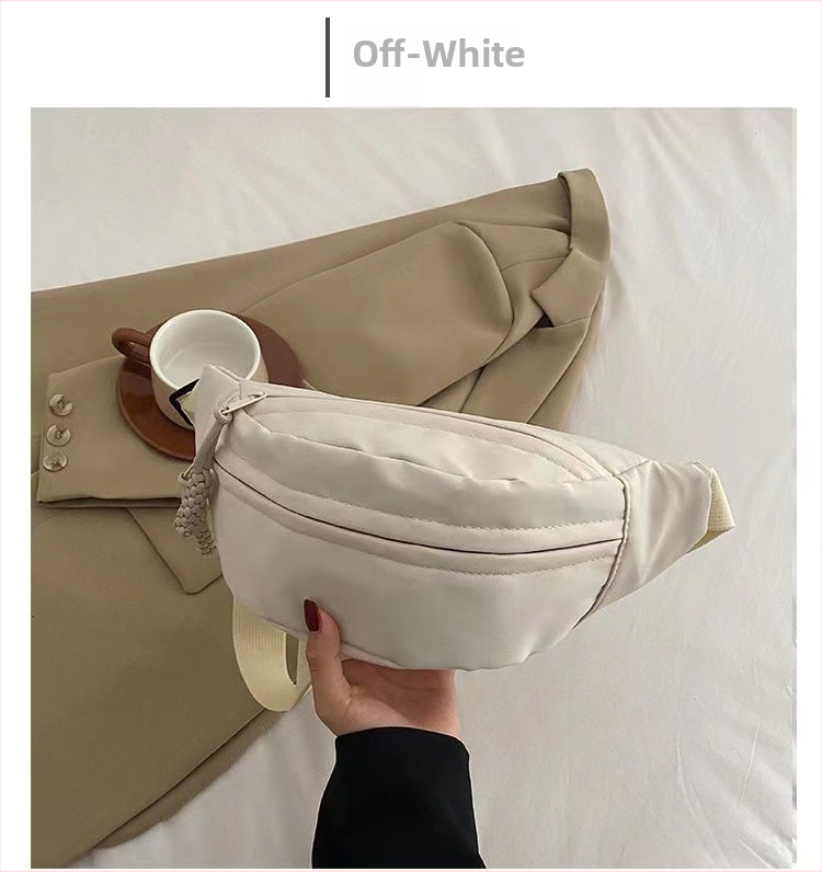 Melltáska Női Ins Super Cool Nagy Kapacitású Crossbody Táska Alkalmi Japán Stílusú Diák Válltáska Könnyű Sport Deréktáska