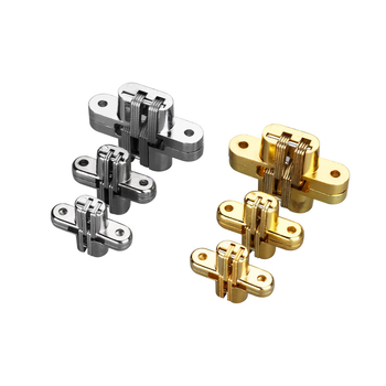 Slēptas krustveida eņģes cinka sakausējuma plakanas eņģes ēdamgalda eņģes saliekamā ēdamgalda durvju skapīša slēptās eņģes vairumtirdzniecībā