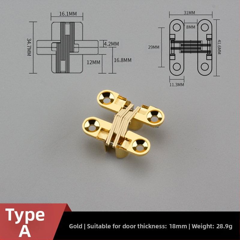 Slēptas krustveida eņģes cinka sakausējuma plakanas eņģes ēdamgalda eņģes saliekamā ēdamgalda durvju skapīša slēptās eņģes vairumtirdzniecībā