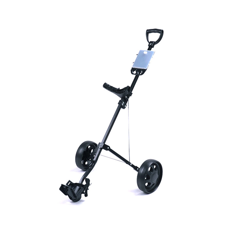 Gyári közvetlen beszerzésű kétkerekű golfkocsi, összecsukható, kézzel húzott tárolókocsi, golftáska kocsi
