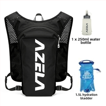 Azera välistingimustes kasutatavate murdmaasuusatamise mägironimise seljakott 5L kiiresti kuivav maratonimatkamise seljakott hingav ratsakott