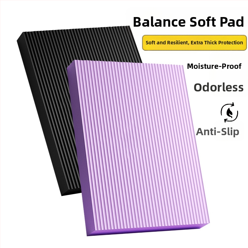 Постелка за йога за колене, фитнес, баланс, поддръжка, удебелен стил, защитна коляно-лакътна специална постелка за колене, спомагателна постелка за упражнения