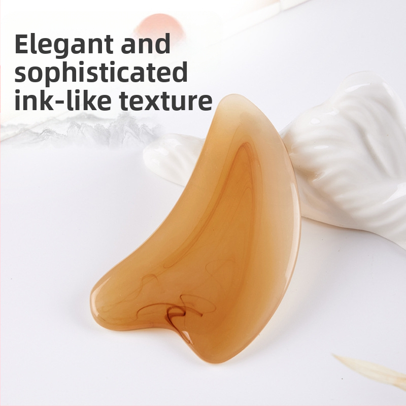 Имитация на рог, стъргалка за нос, красота, нос, акупунктурен масаж на лице, носен лъч, високо триене, дърпане на уши, меридиански акупунктурен стик за лице, стягащ стик