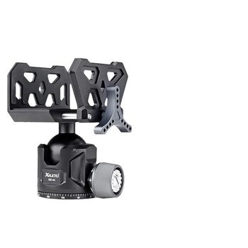 Fém nagy gömbátmérőjű gömb alakú bilincs tartókeret fotóállvány panorámafej állvány tartozékok