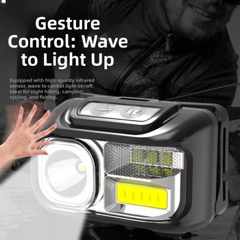 LED-öine kalapüügianduriga esitule sääsetõrjevahend, pea külge kinnitatav üliere kalapüügi punane tuli, laetav esitule õuevalgustus