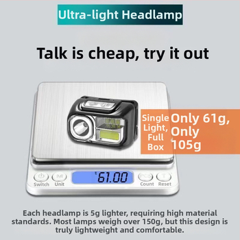 LED-öine kalapüügianduriga esitule sääsetõrjevahend, pea külge kinnitatav üliere kalapüügi punane tuli, laetav esitule õuevalgustus