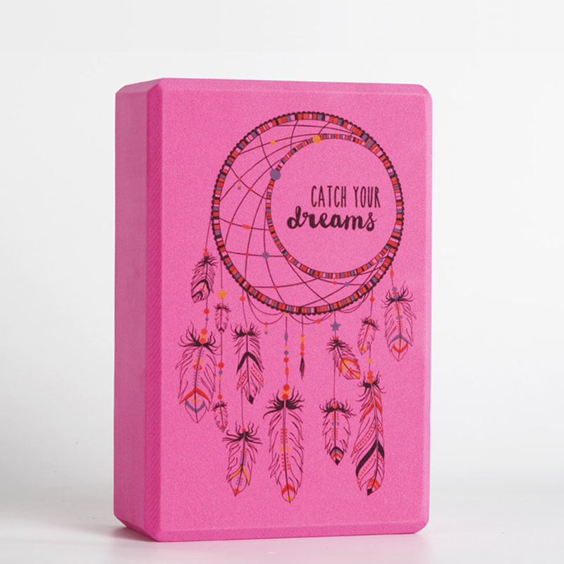 200g keskmise tihedusega EVA joogatellis logoga trükitud mustriga tekstiga