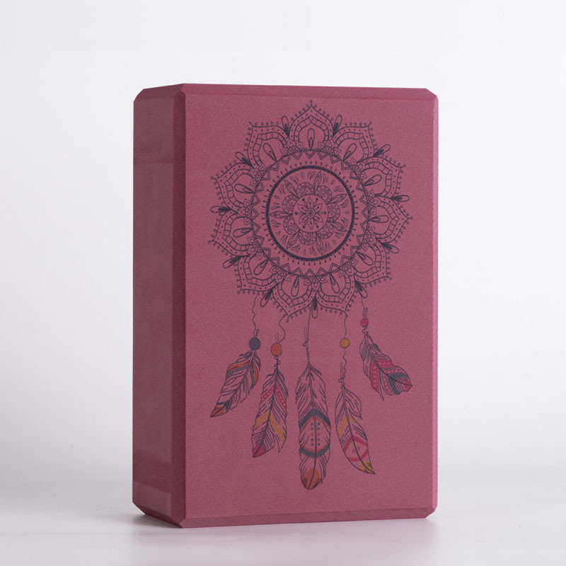 200g keskmise tihedusega EVA joogatellis logoga trükitud mustriga tekstiga