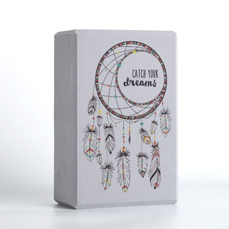 200g keskmise tihedusega EVA joogatellis logoga trükitud mustriga tekstiga