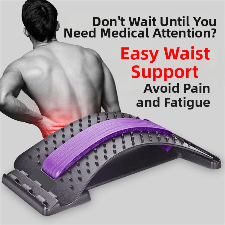 Устройство за успокояване на лумбалната част, лумбален масажор, фитнес оборудване за закрито, лумбална опора, разтягане и сцепление, фабрика
