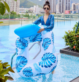 Felnőtt felfújható úszó és vízelvezető függőágy úszóágy rajzfilmfigura úszó állatos tartó unikornis úszógyűrű felnőtt úszógyűrű