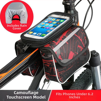 Savaeigis vežimo krepšys Priekinis kalnų krepšys Jutiklinio ekrano mobiliojo telefono krepšys Ypač didelis balnelio krepšys Viršutinio vamzdžio krepšys Vežimo krepšys Jojimo įranga