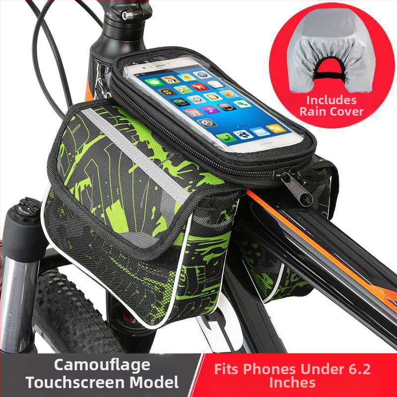 Savaeigis vežimo krepšys Priekinis kalnų krepšys Jutiklinio ekrano mobiliojo telefono krepšys Ypač didelis balnelio krepšys Viršutinio vamzdžio krepšys Vežimo krepšys Jojimo įranga