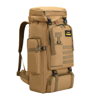 Τσάντα πεζοπορίας μεγάλης χωρητικότητας 70 λίτρων για εργασία σε εξωτερικούς χώρους, σακίδιο ταξιδιού, καμουφλάζ, καμουφλάζ, σακίδιο πλάτης για άνδρες και γυναίκες, τσάντα ταξιδιού για αθλητικές αποσκευές