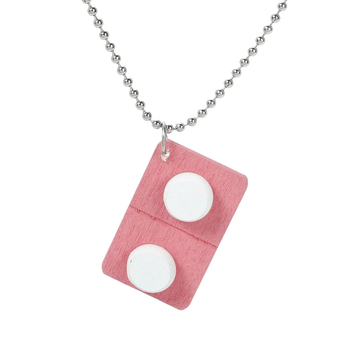 Ευρωπαϊκό και αμερικανικό εξωτερικό εμπόριο κοσμημάτων 3D προσομοίωσης ξύλινο κρεμαστό κόσμημα χαπιού cosplay χαριτωμένο δημιουργικό κολιέ κάψουλας