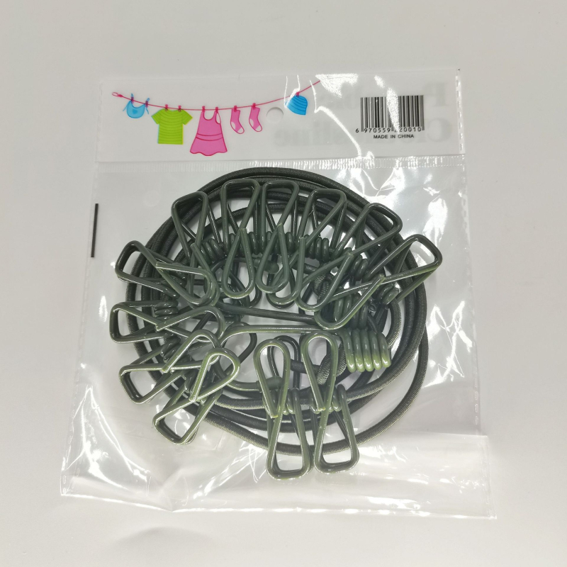 12 segtukų nematoma skalbinių virvė, montavimas patalpose be gręžimo, kelionės lauke, nešiojamas viešbučio džiovinimo įrankis, ištraukiama skalbinių virvė