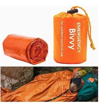Преносим самоуправляващ се туристически авариен термо спален чувал за аварийно оцеляване, отразяващ къмпинг, трансграничен източник, фабрика