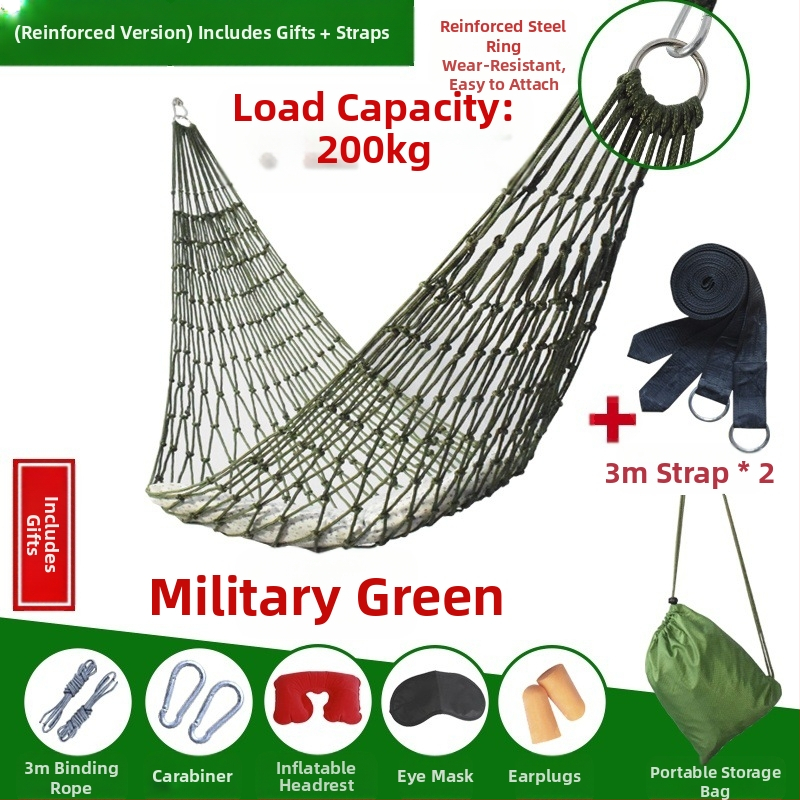 Ledus zīda sieta šūpuļtīkls āra šūpoles koka gulta piekarama guļamā sieta gulta vasaras lauka kratītājs pieaugušajiem piekarama virve dubultā