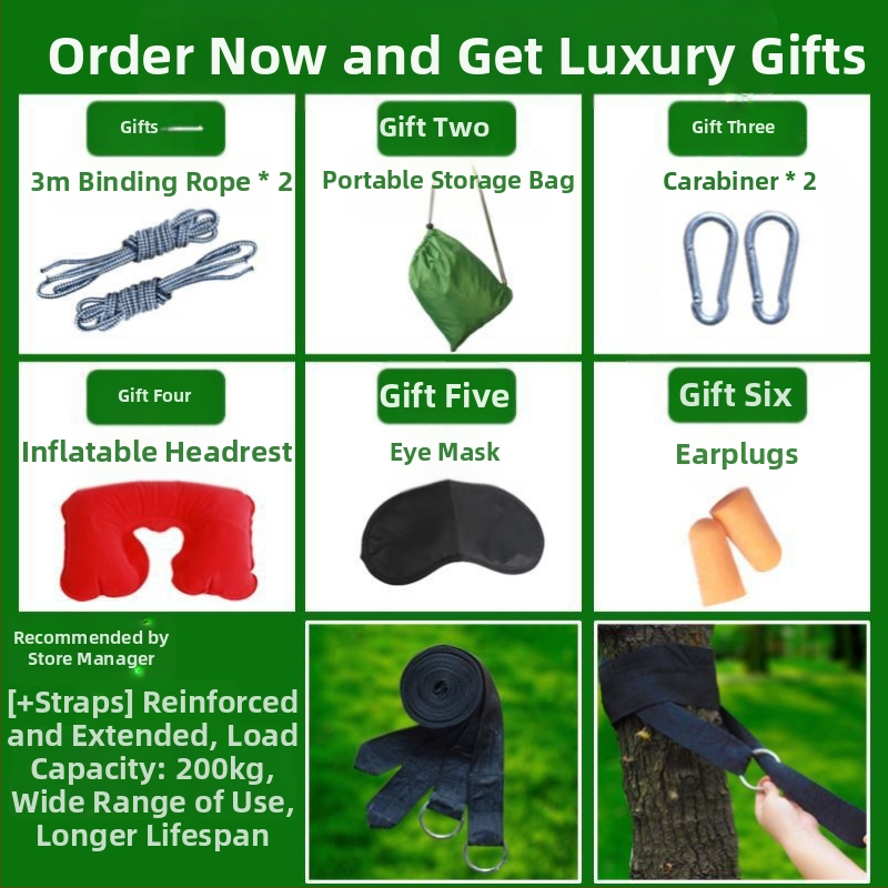 Хамак от ледена коприна, мрежест, за външна употреба, люлка, легло от дърво, висящо мрежесто легло за спане, лятно поле, шейкър за възрастни, висящо въже, двойно