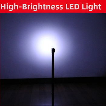 Csúszásgátló mankók időseknek, Négylábú mankók, Többfunkciós túrabotok lámpával, Határokon átnyúló nagykereskedelem, időseknek