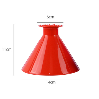 Auto esiklaasi lumepuhur, lumeämber, koonusekujuline jää eemaldamise tööriist, klaasist jääkaabits, suure kellukujulise suuga sulataja