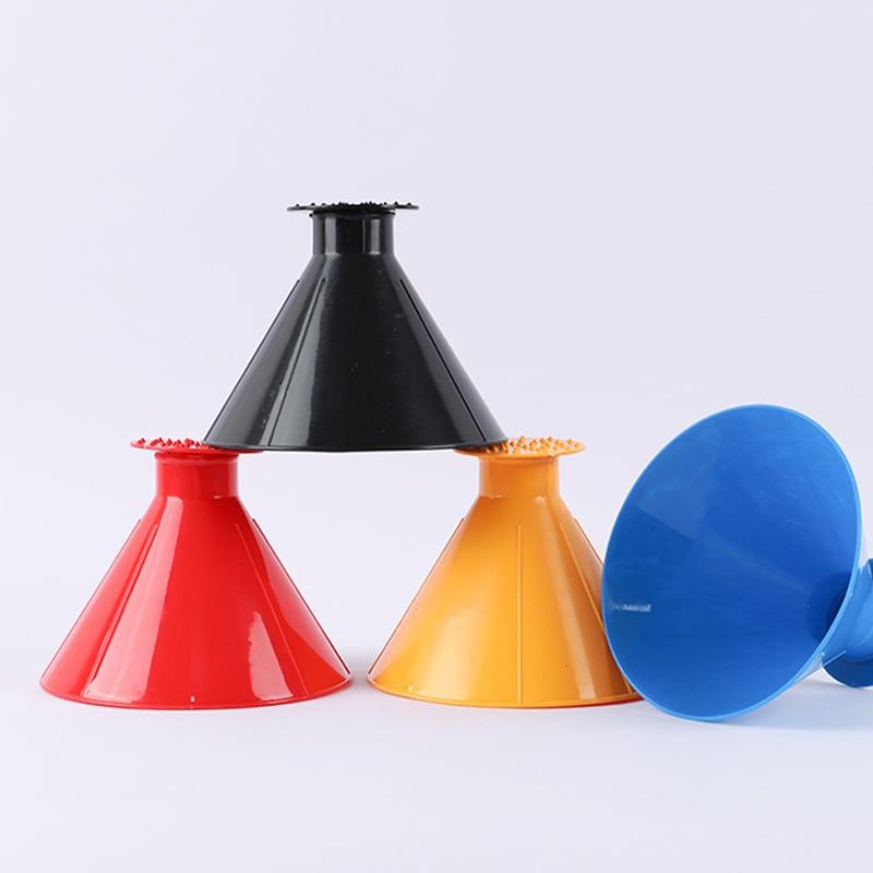 Auto esiklaasi lumepuhur, lumeämber, koonusekujuline jää eemaldamise tööriist, klaasist jääkaabits, suure kellukujulise suuga sulataja