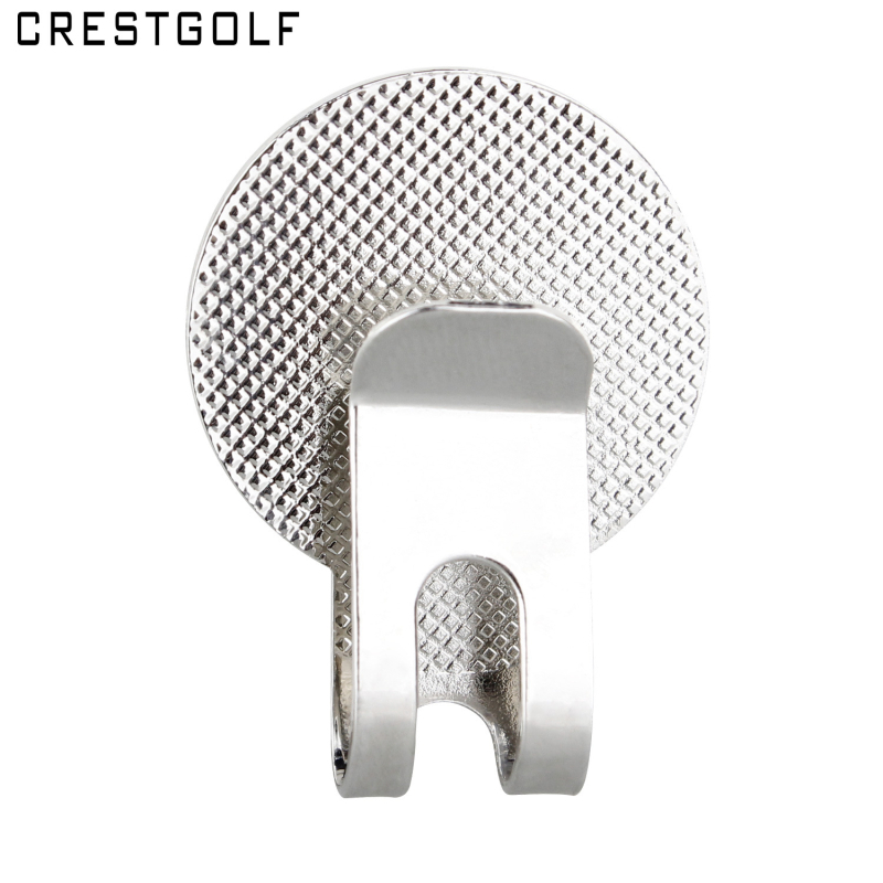 Fém golf sapkacsipesz, fém mágneses golf sapkacsipesz, golf pozíciójelző sapka emblémája, sapkacsipesz