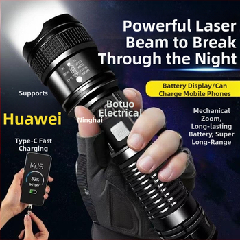 Tarpvalstybinis lauko patrulio prožektorius, didelio nuotolio, stiprus šviesos žibintuvėlis, nešiojamas įkrovimas, mažas traukiamas teleskopinis didmeninis prožektorius P50