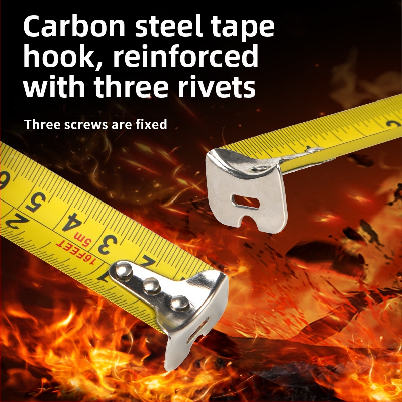 Zahraničný obchod Britská páska 5 m 3 m oceľová páska zahustená odolná pravítka s vysokou presnosťou, boxová krajčírska páska