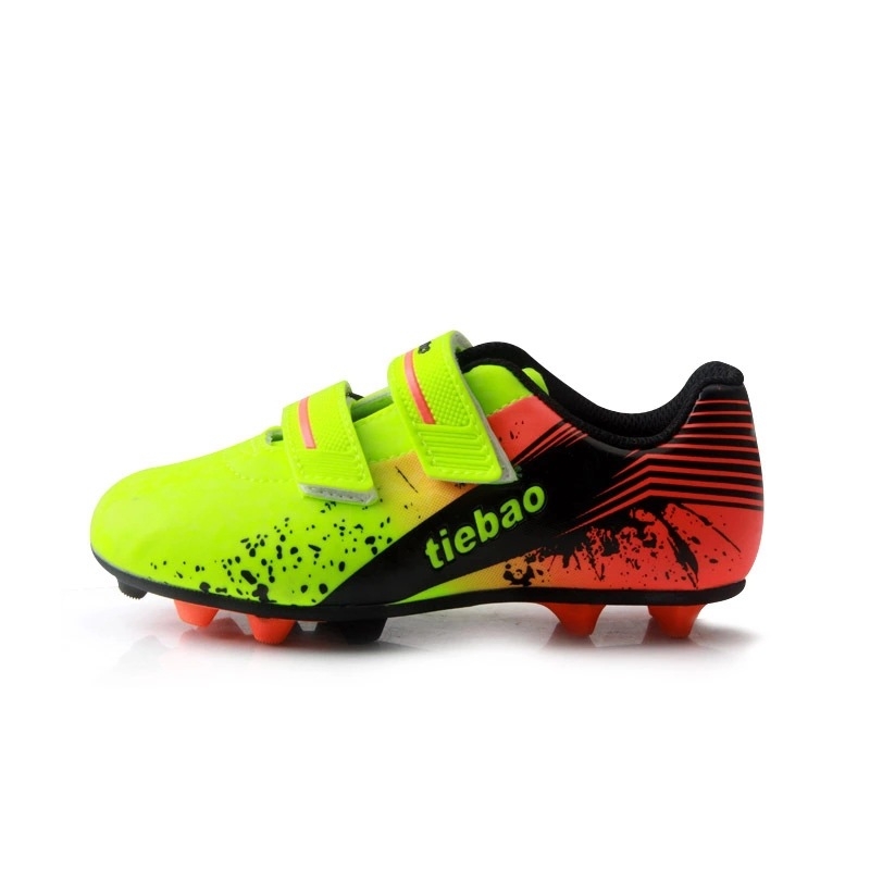 S76660A „Iron Leopard“ nauji vaikiški futbolo bateliai su dygliais, tiesiogiai iš gamyklos, mokykliniai vaikiški futbolo bateliai, sportiniai bateliai