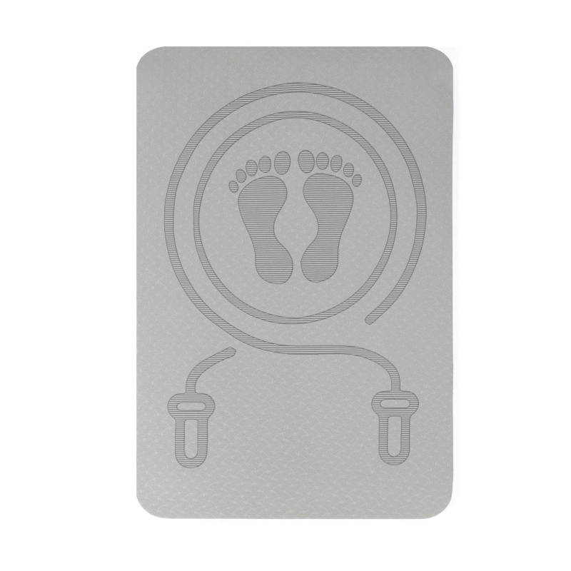 TPE jógaszőnyeg tánc különleges vastagított ovális némítás csúszásmentes kötél ugrószőnyeg sport fitnesz nagy kötél ugrószőnyeg