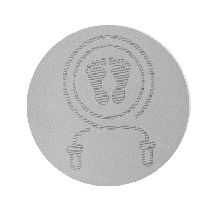 TPE jógaszőnyeg tánc különleges vastagított ovális némítás csúszásmentes kötél ugrószőnyeg sport fitnesz nagy kötél ugrószőnyeg