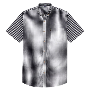 Dy Ανδρικό Πουκάμισο Ανδρικό Καλοκαιρινό Κορεάτικο Στυλ Casual Κοντομάνικο Πουκάμισο Ανδρικό Απλό Λεπτό Καρό Πουκάμισο