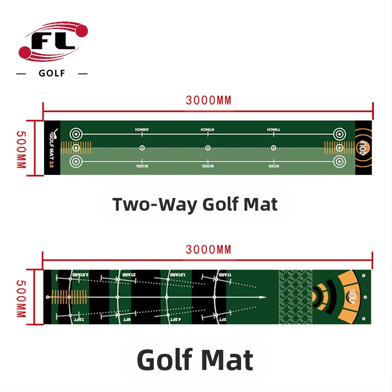 Priamy predaj z továrne, vnútorné golfové cvičebné zariadenie na putting, cvičebná podložka na odpaľovanie, sada golfových podložiek
