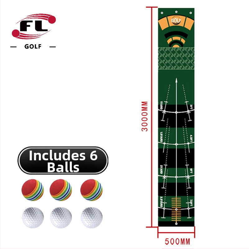 Gyári közvetlen értékesítés beltéri golfütő gyakorló eszköz gyakorlószőnyeg ütőmatrac készlet golftakaró