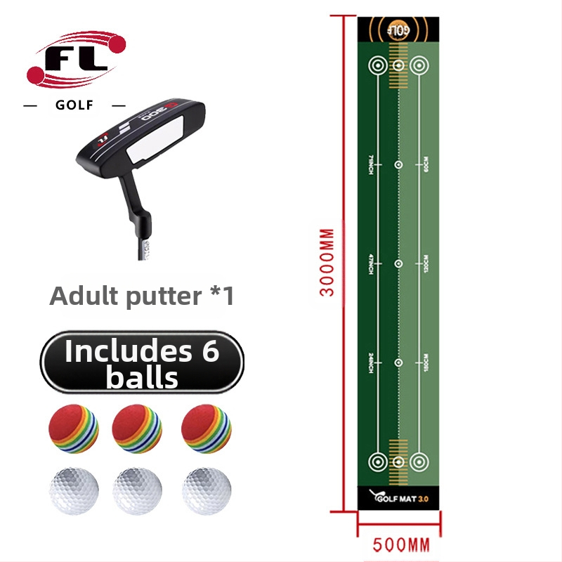 Gyári közvetlen értékesítés beltéri golfütő gyakorló eszköz gyakorlószőnyeg ütőmatrac készlet golftakaró