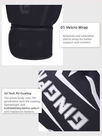 Piiriülesed spordipoksikindad Sanda täiskasvanute poksikindad tüdrukute treeningliivakottidega poksikindad