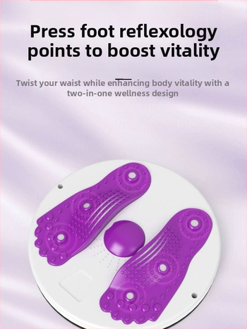 Juosmens sukimo disko fitneso įranga 3D masažas pėdų sukimas juosmens diskas besisukantis diskas pilvo liekninimas magnetinė terapija masažas