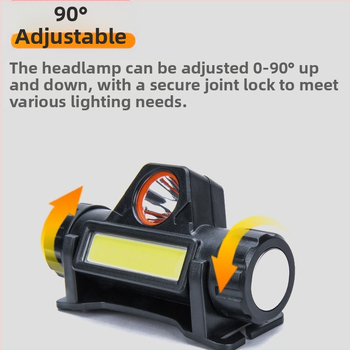 LED-tulelatern, laetav, väike veekindel, astigmatismivastane, multifunktsionaalne, õues kasutatav, öise kalapüügi tuli,