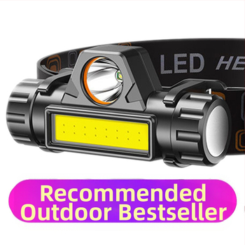 LED-tulelatern, laetav, väike veekindel, astigmatismivastane, multifunktsionaalne, õues kasutatav, öise kalapüügi tuli,