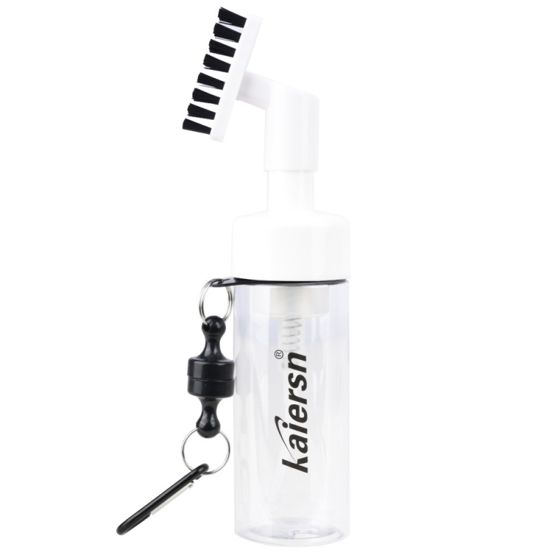 Kaiersn Golfklub Vízpermet Tisztító Kefe Átlátszó Palack Test Mágneses Függő Csattal Préspermet Kávéfőző Kefe