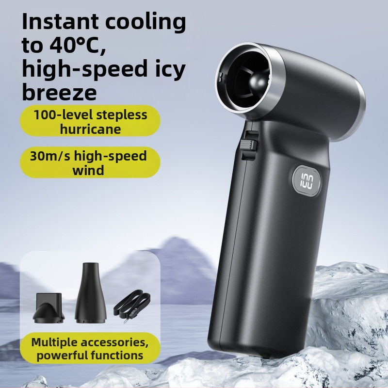 110 000 apgr./min. ātrgaitas kanāla ventilators, pārrobežu spēcīgs turbo ventilatora motors, bezgalīgi spēcīgs 100 ātrumu matu fēns