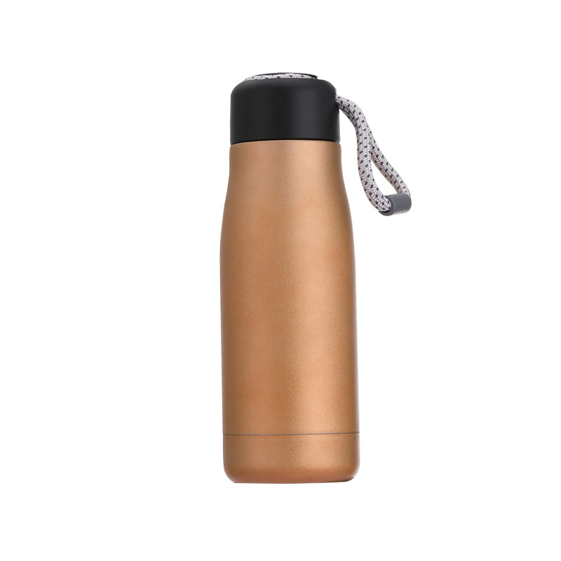 Termoszpohár Rozsdamentes acél Kreatív Vizespohár Sport Nagy Kapacitású Hordozható Egyszerű Kültéri Hordozható