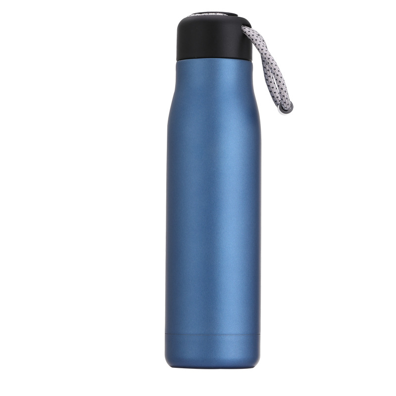 Termoszpohár Rozsdamentes acél Kreatív Vizespohár Sport Nagy Kapacitású Hordozható Egyszerű Kültéri Hordozható